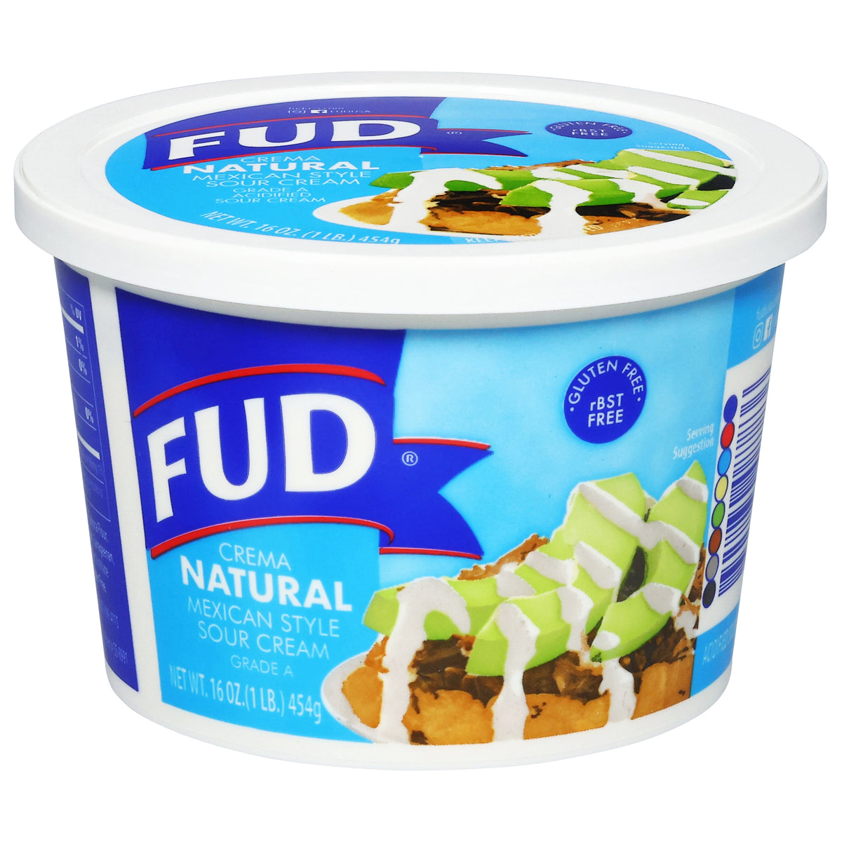 FUD Crema natural — 16 oz