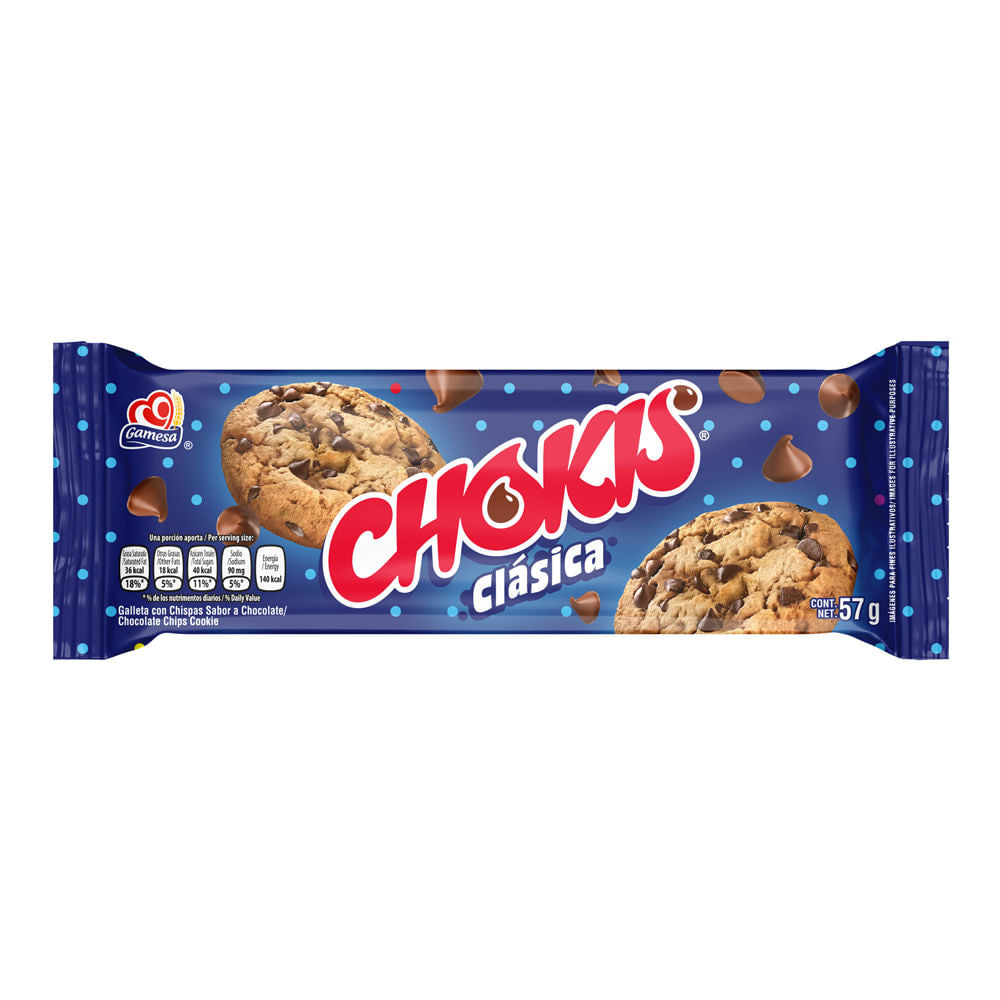 Gamesa Chokis Clásicas — 57 g