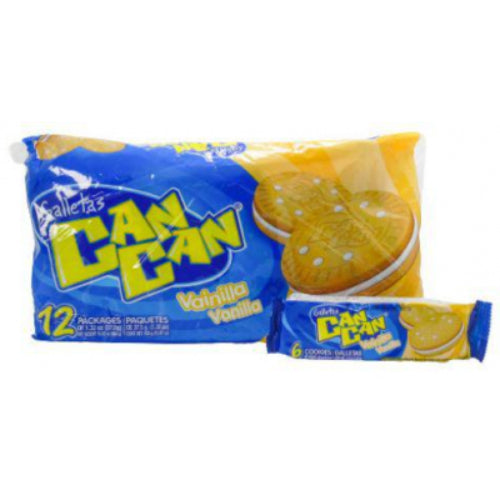 Can Can galletas de vainilla — 15.87 oz