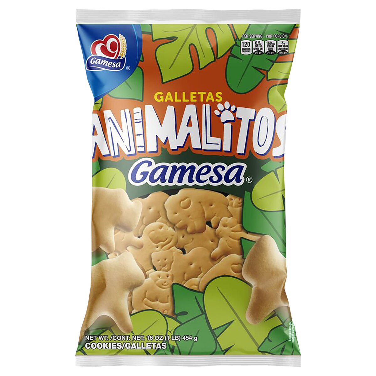 Gamesa Animalitos Galletas 16 Oz