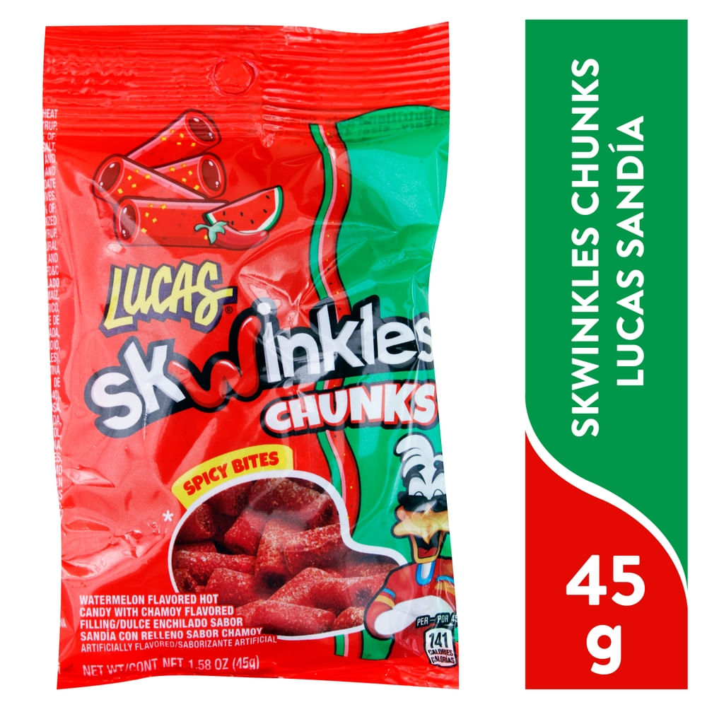 Lucas Skwinkles Chunks Sandía — 45 g