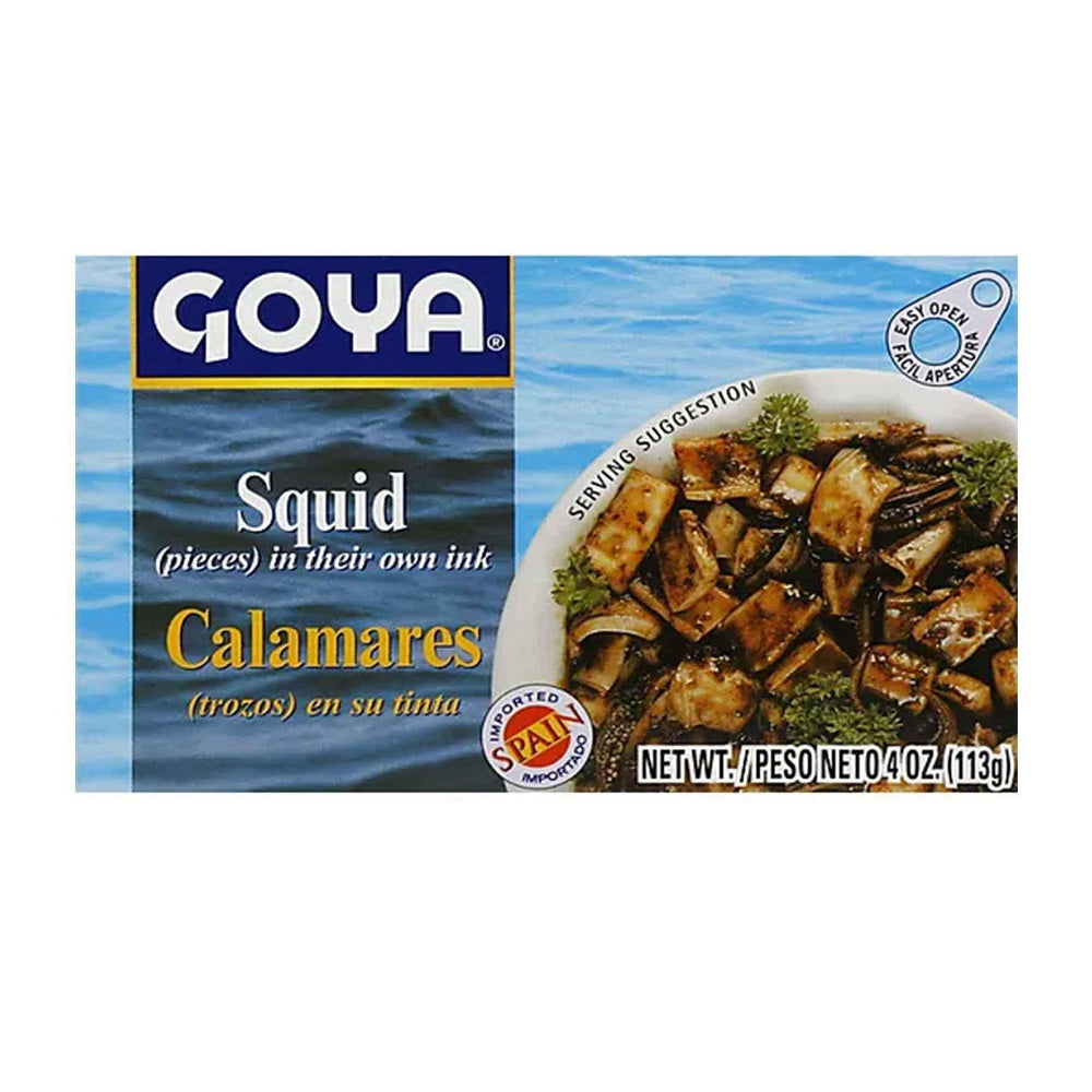 Goya Spanish Squid, in Ink Sauce — 4.00 OZ