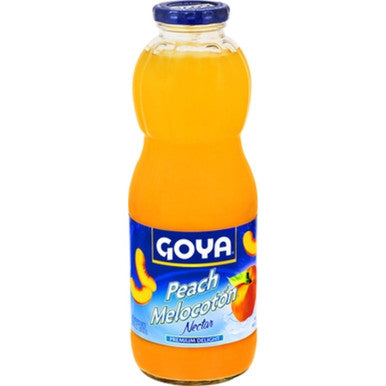 Goya néctar de durazno — 33.8 fl oz