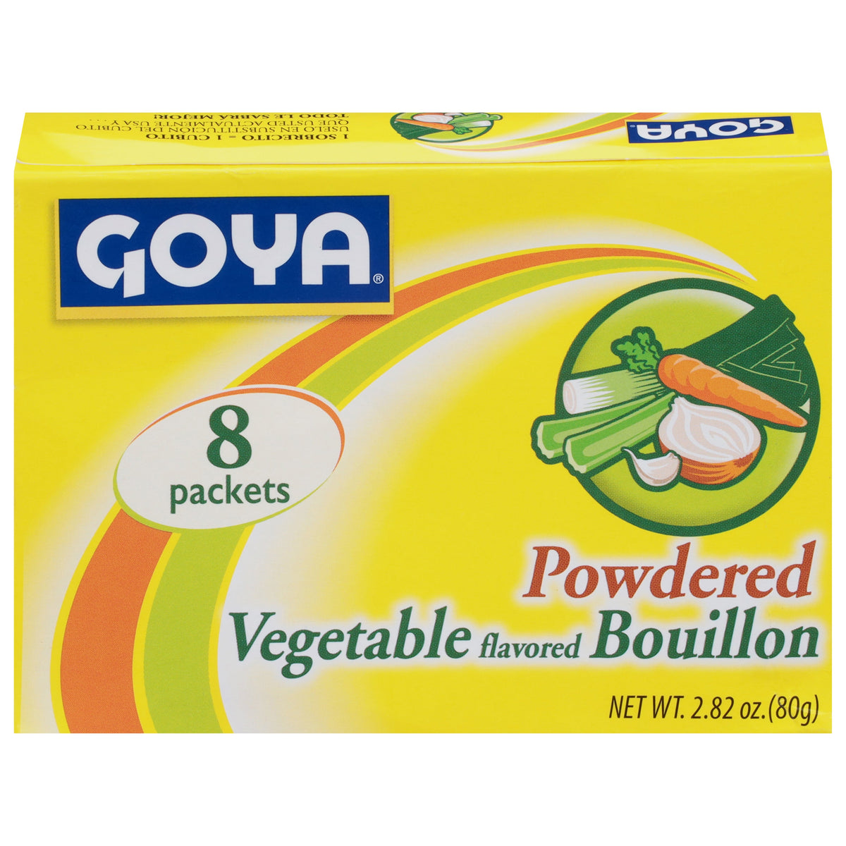 Goya En polvo Vegetable Flavored Caldo 8 Each