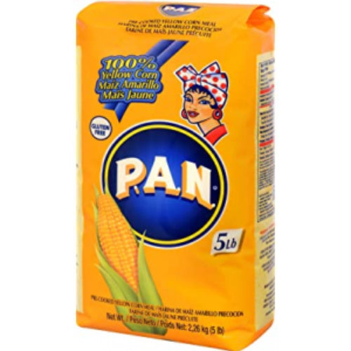 P.A.N. Harina de maíz amarillo precocida — 5 lb
