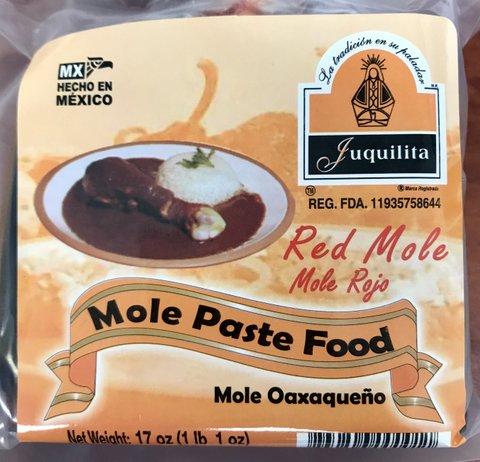 Juquilita mole rojo oaxaqueño — 17 oz