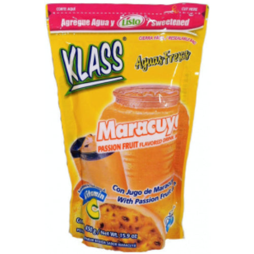 Klass mezcla para bebida de maracuyá — 450 g (15.9 oz)