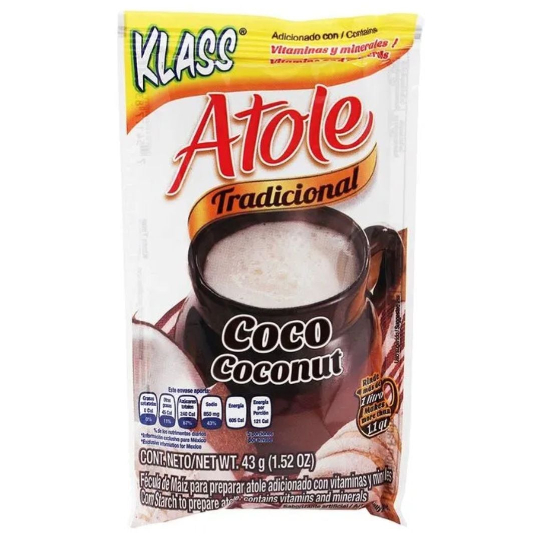 Klass Atole Tradicional Coco — 1.52 oz