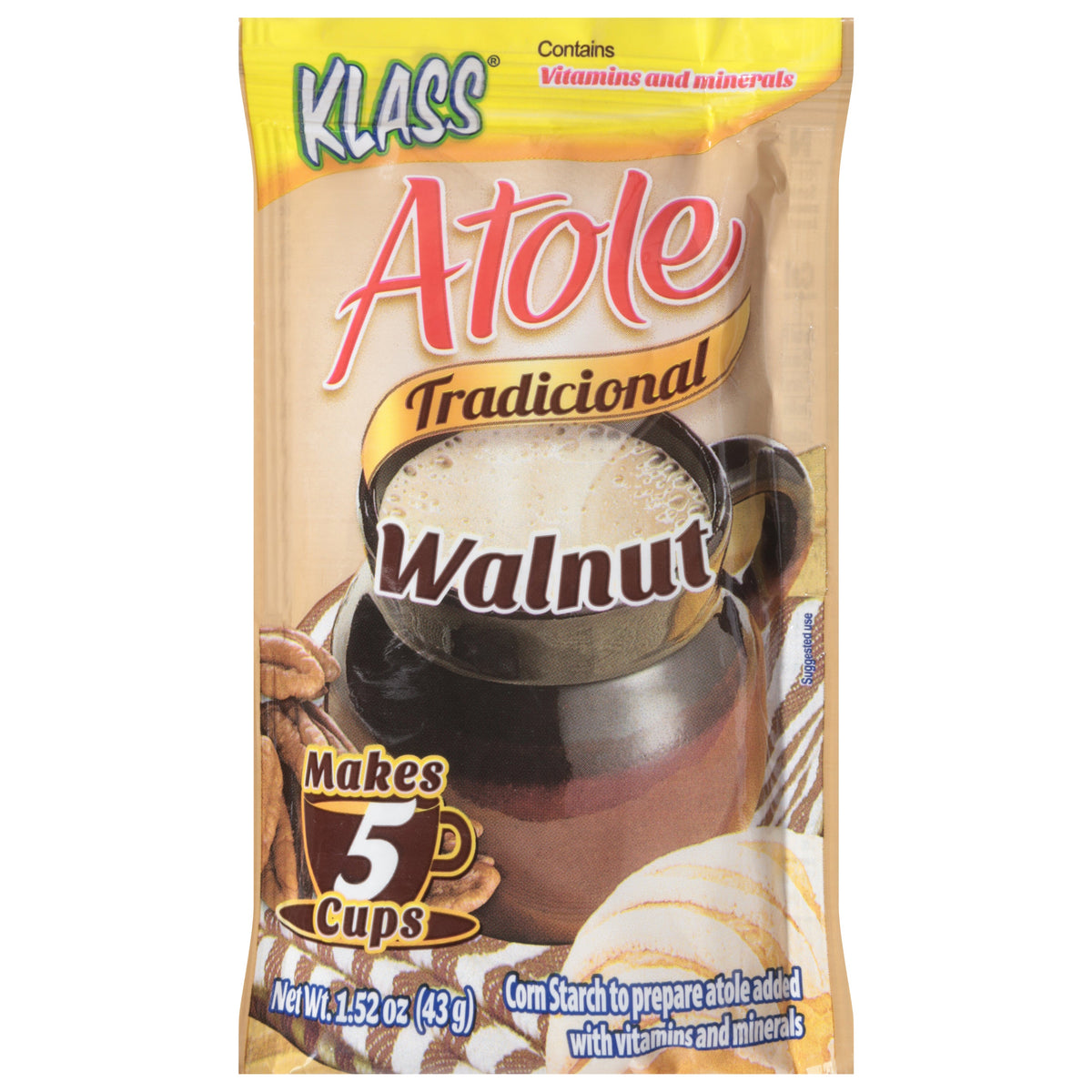 Klass Tradicional Nuez Atole 1.52 oz