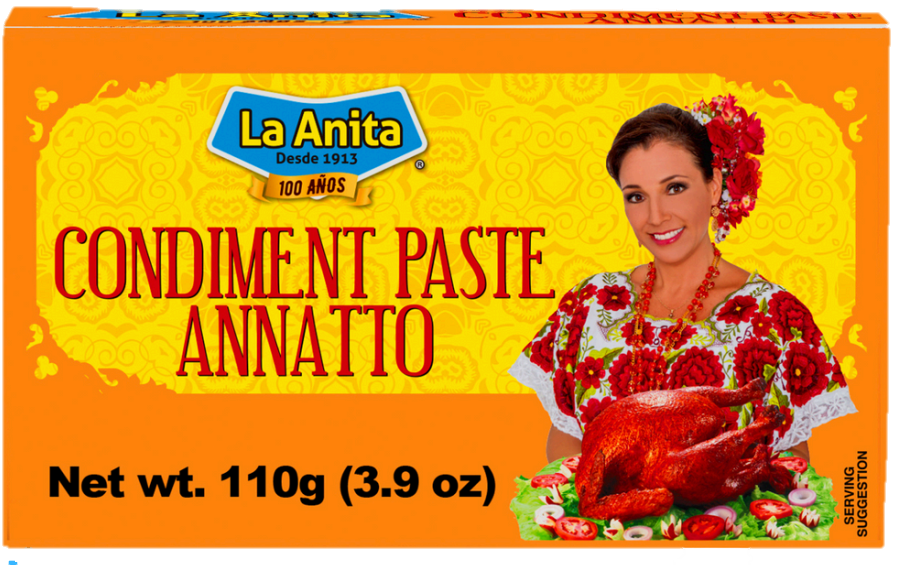 La Anita Annato Condiment Paste - 3.9 oz