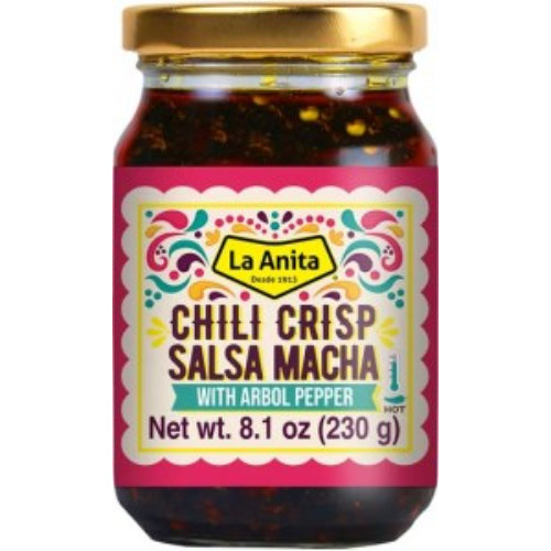 La Anita Salsa Macha With Arbol Pepper 8.1oz