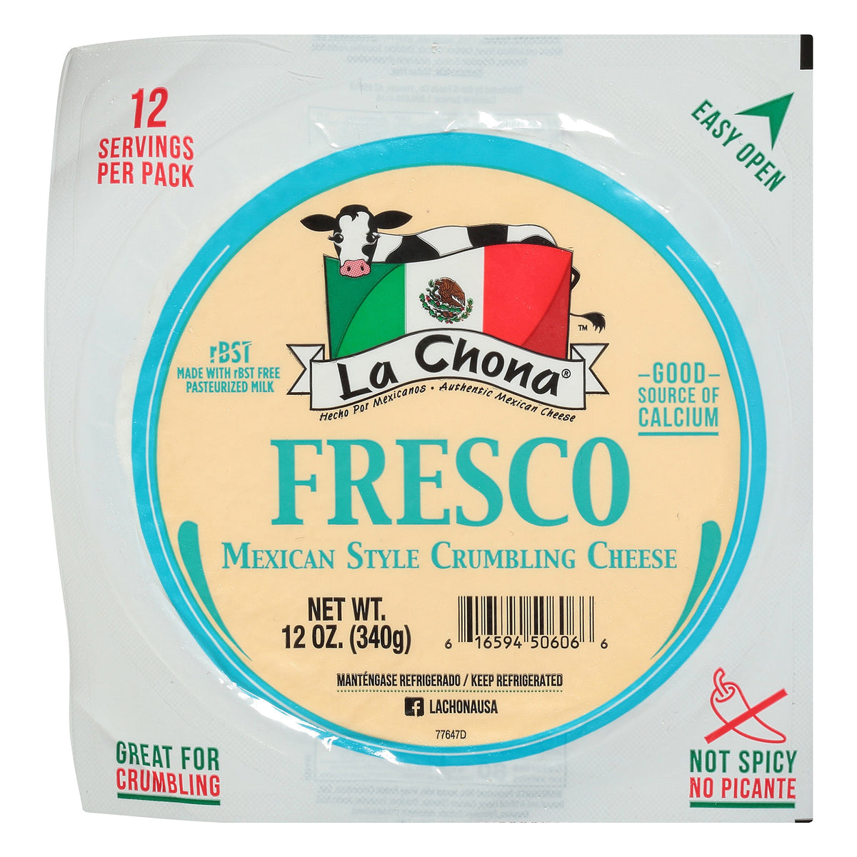 La Chona Queso fresco — 12 oz