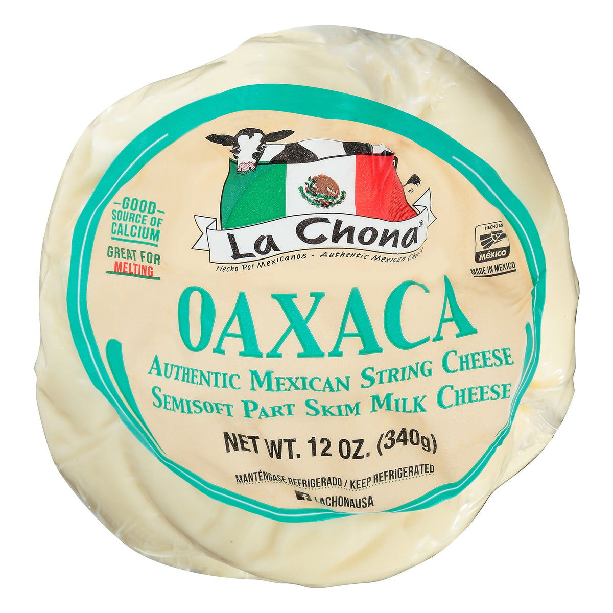 La Chona Queso Oaxaca — 12 oz