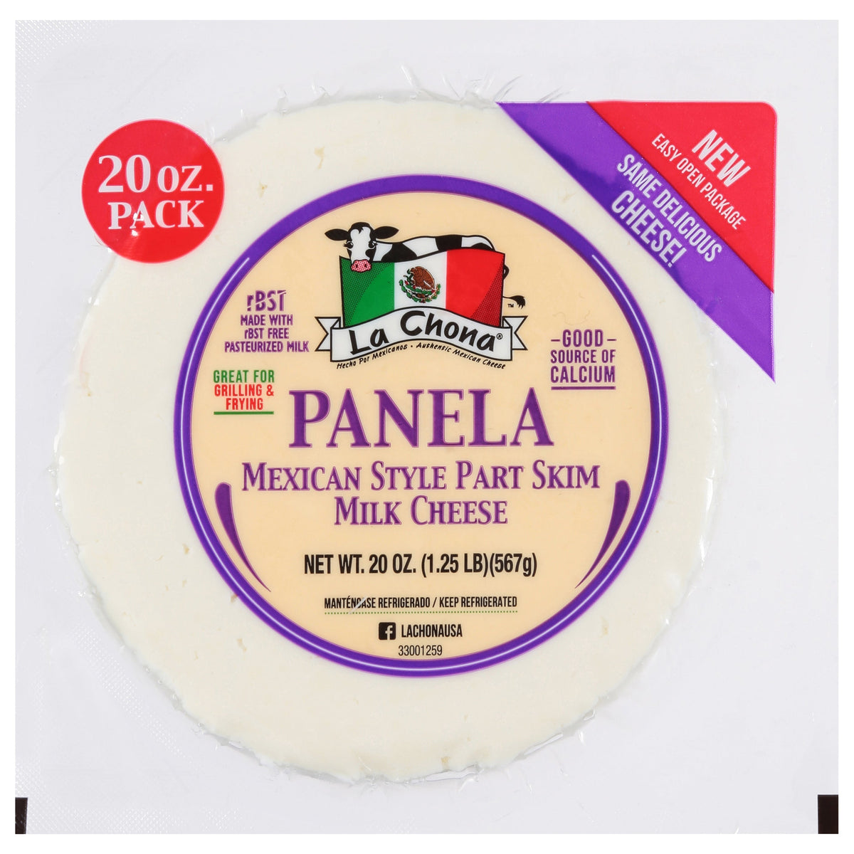 La Chona Queso Panela — 20 oz