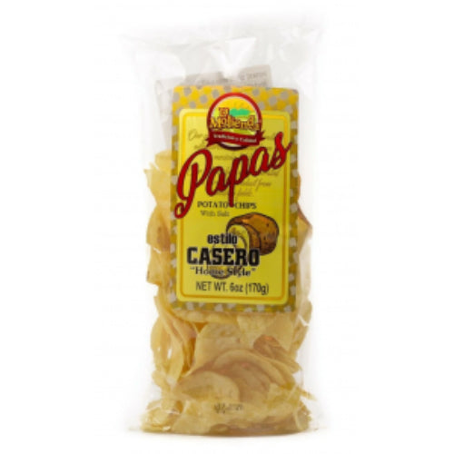 La Molienda Papas Potato Chips Salt 6oz — Empaque mostrado en la fotografía