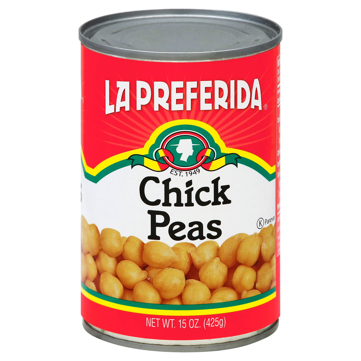 La Preferida Garbanzos en conserva — 15 oz