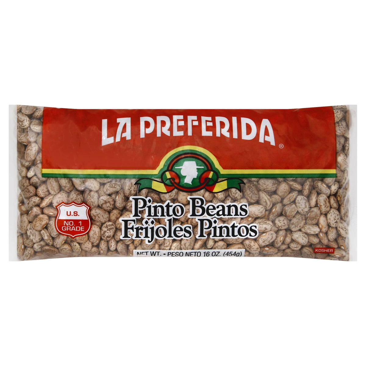 La Preferida Frijoles pintos secos — 1 lb