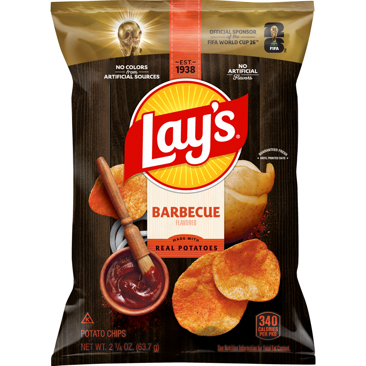 Lay’s papas sabor barbacoa — 63.7 g