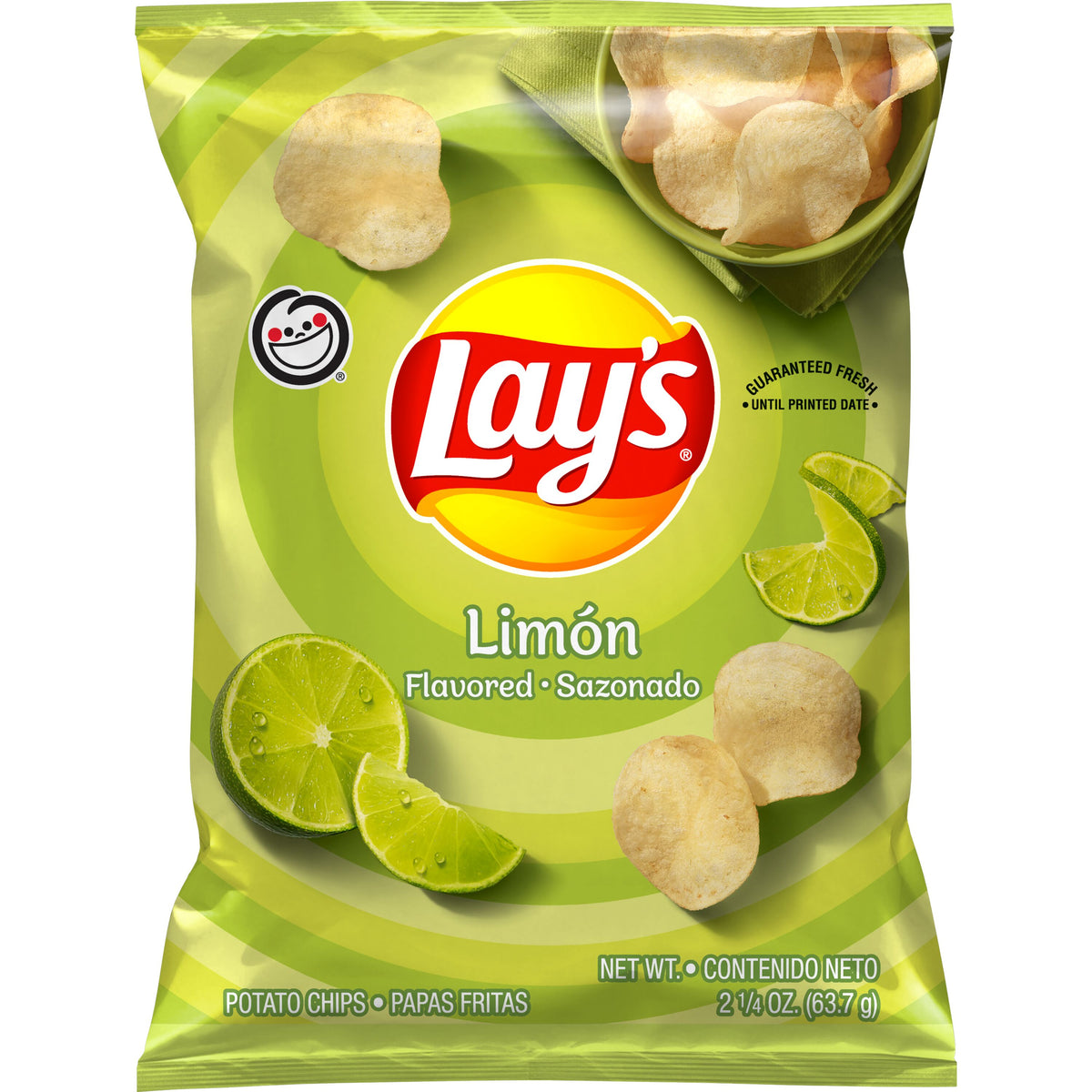 Lay’s papas sabor limón — 63.7 g