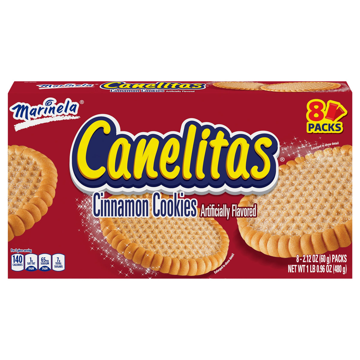 Marinela Canelitas Galletas de canela Box