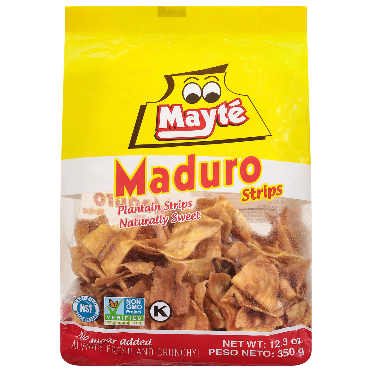 Mayte Maduro Naturally Sweet Tiras de plátano 12.3 oz