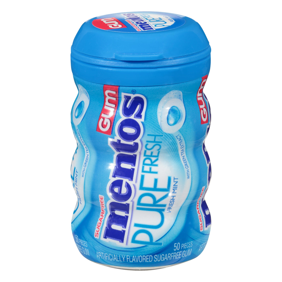 Mentos Sugarfree Pure Fresh Fresh Menta Gum 50 ea