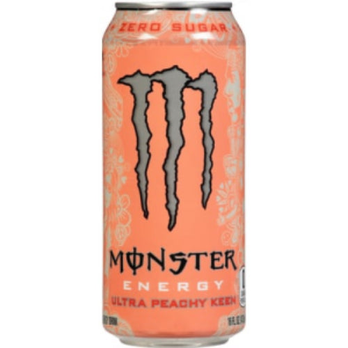 Monster Ultra Peachy Keen — 16 fl oz