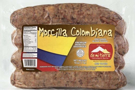 De Mi Tierra morcilla colombiana — 16 oz
