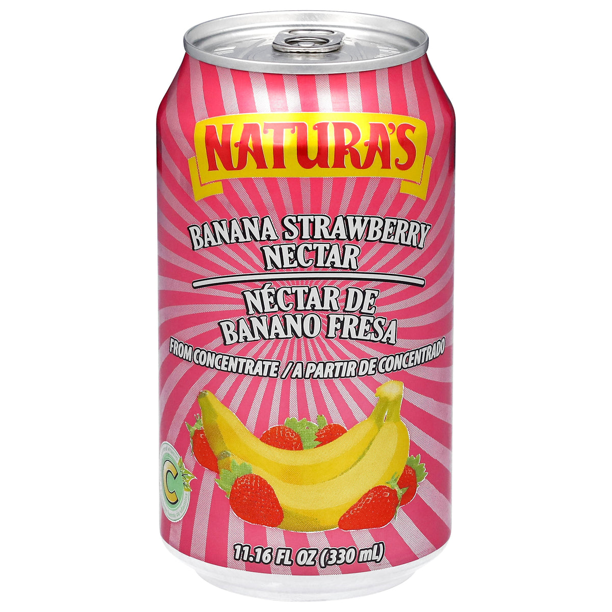Natura's Banana Fresa Nectar from Concentrate 11.16 fl oz