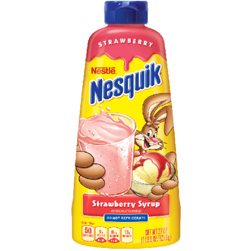 Nesquik Syrup Strawberry 22oz