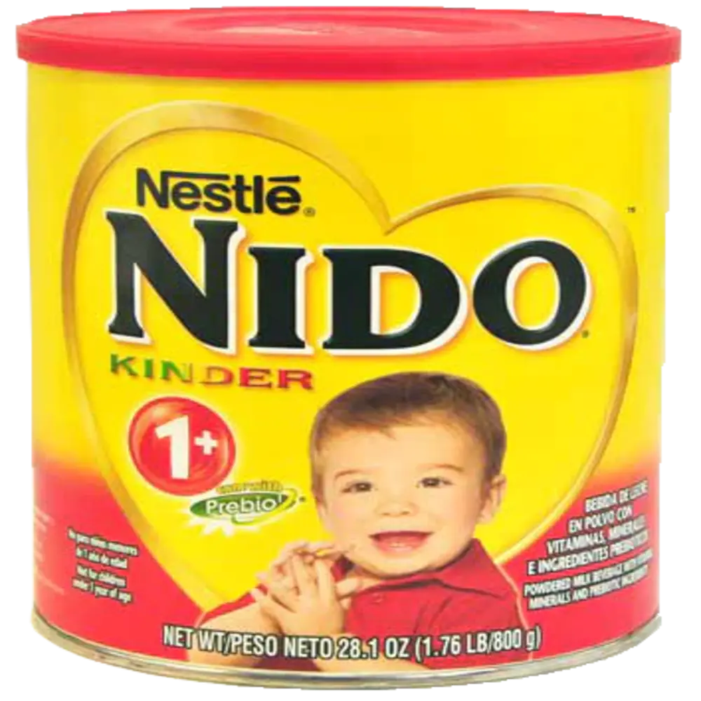 Nestle Nido Powder Milk Kinder 1+ -800gm (1.76 lbs) - 800 gm