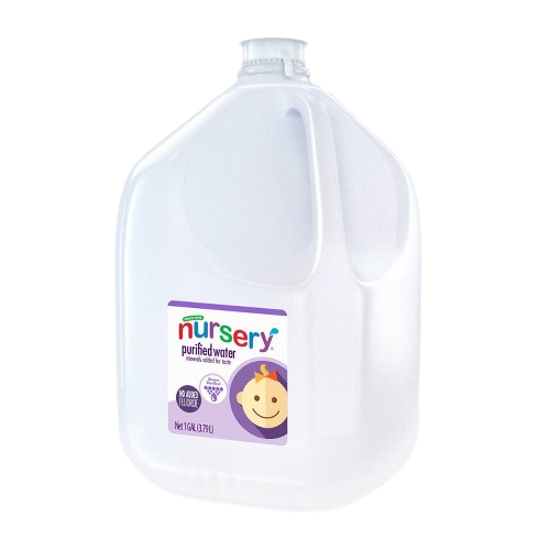 Nursery Purified Agua Fluoride Free 1 GAL
