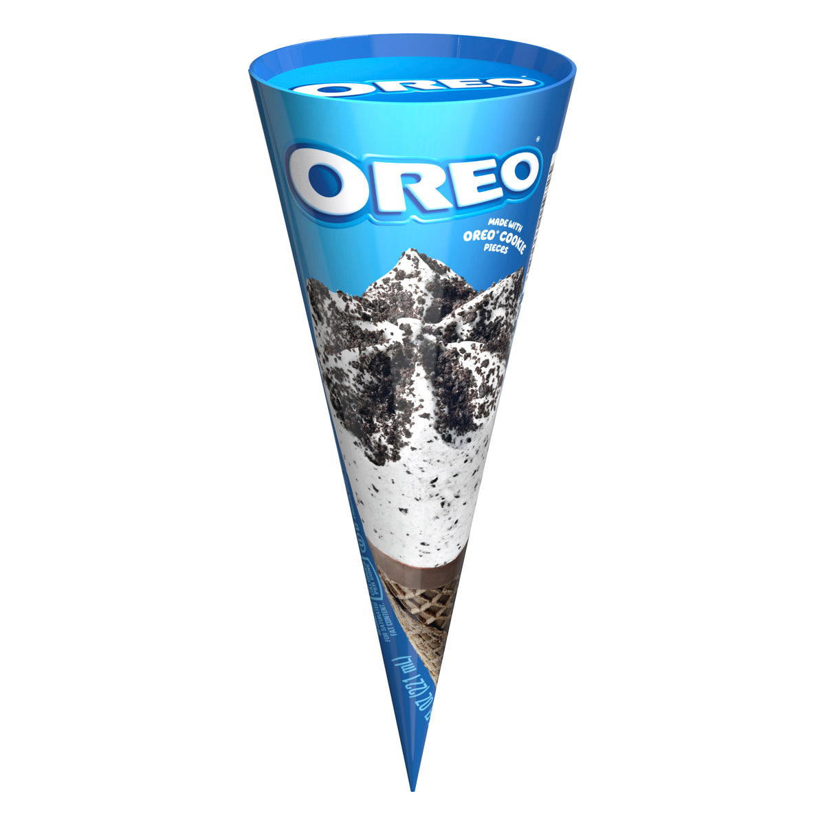 Oreo cono de postre helado — 7.5 fl oz