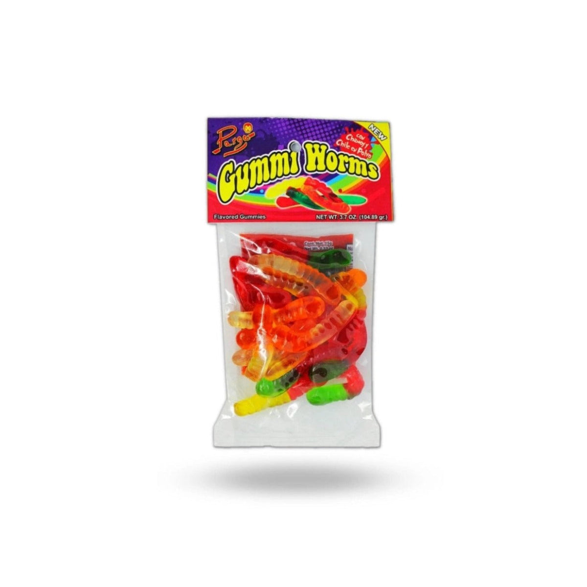 Parga Gummy Worms gomitas — 3.7 oz