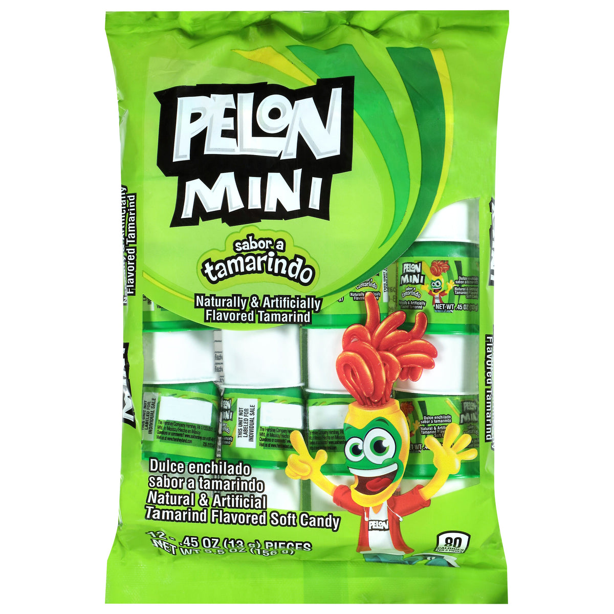 Pelon Tamarindo Flavored Mini Soft Dulce 12 - 0.45 oz Each