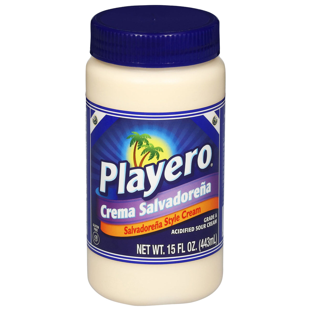 Playero Crema estilo salvadoreño — 15 fl oz