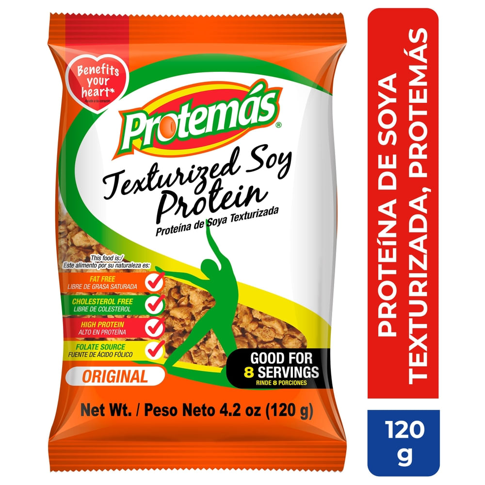 Protemás Proteína de Soya Texturizada — 120 g