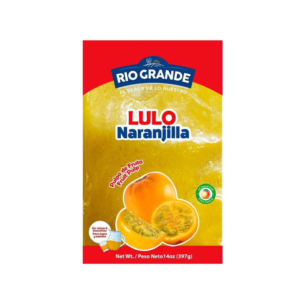 Rio Grande pulpa de lulo / naranjilla — 14 oz