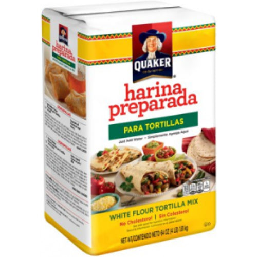 Quaker Harina preparada para tortillas — 4 lb