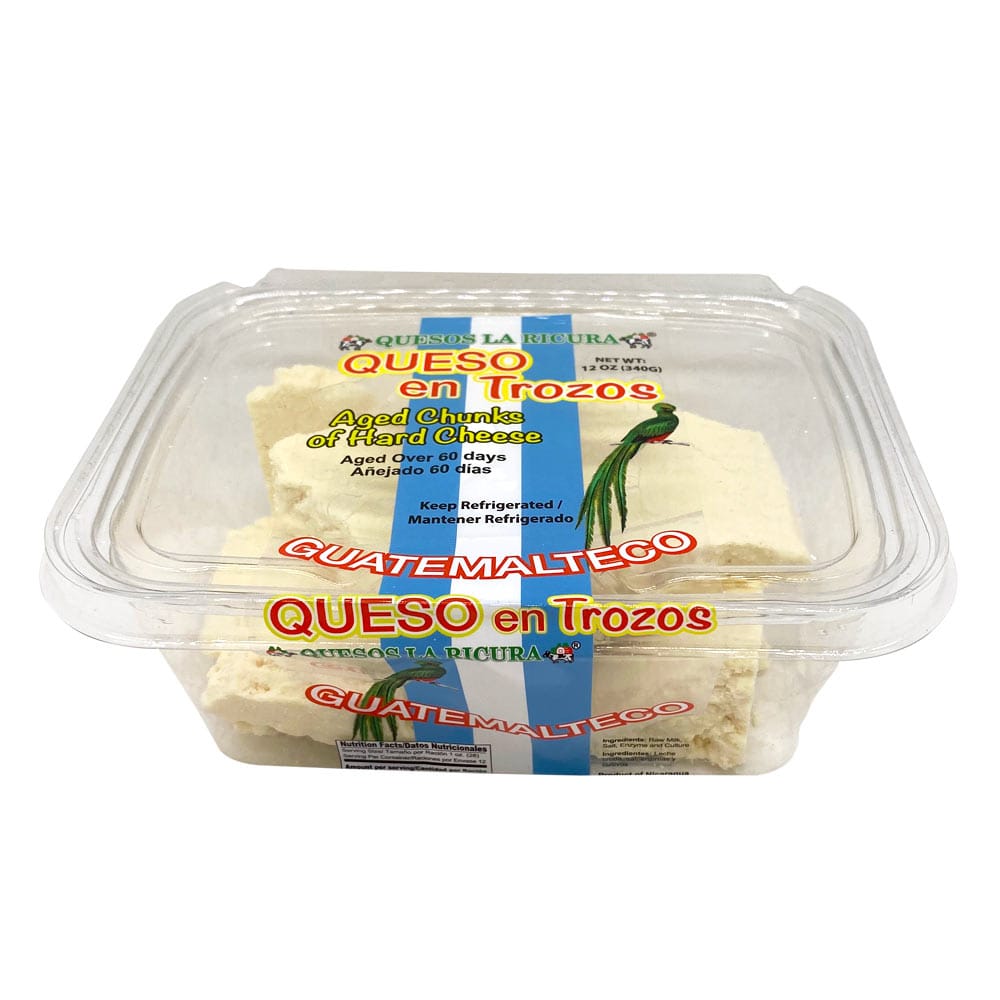 La Ricura queso en trozos guatemalteco — 12 oz