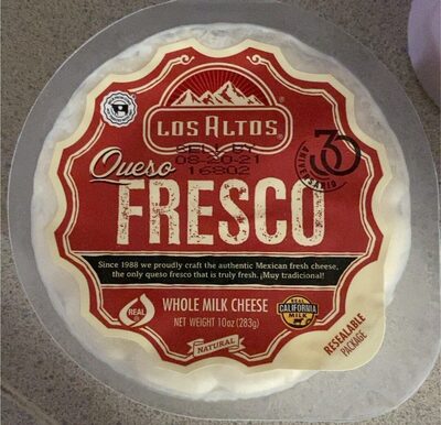 Queso fresco 10 oz