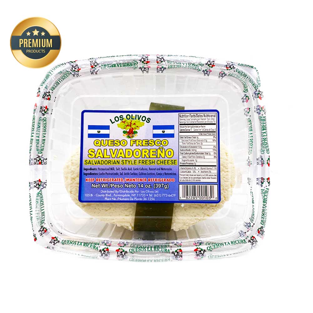 Los Olivos queso fresco salvadoreño — 14 oz