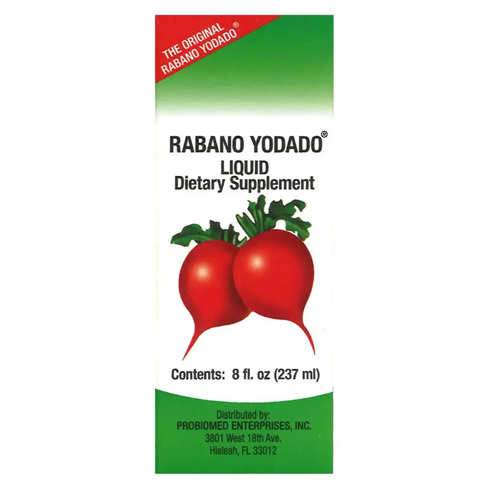 Rábano Yodado suplemento líquido — 8 fl oz