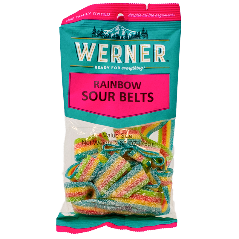 Werner cintas ácidas arcoíris — 2.65 oz