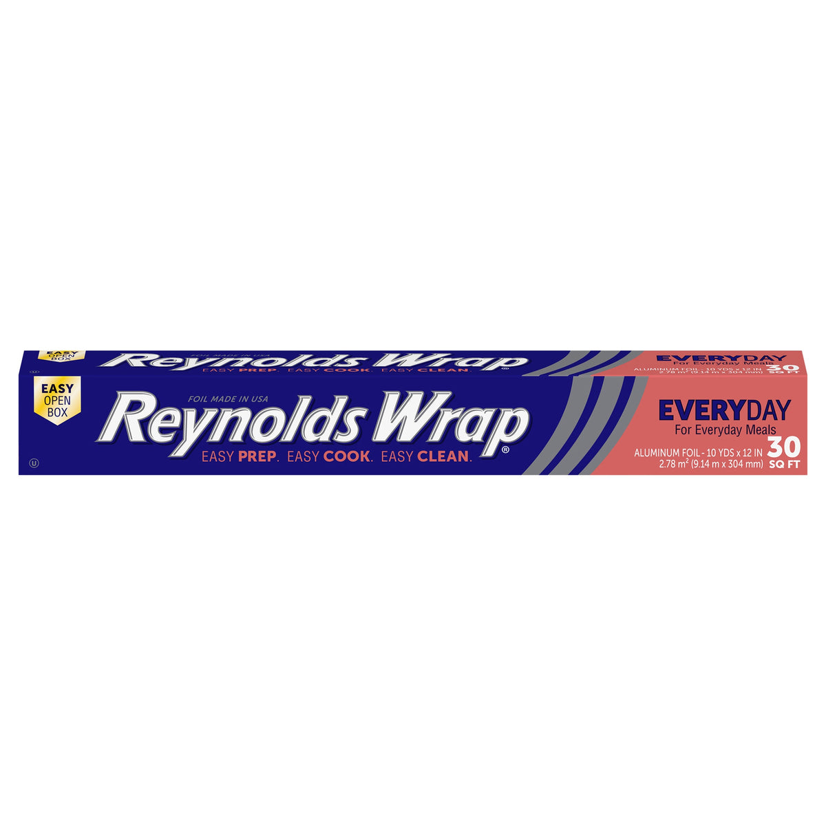 Reynolds Wrap Everyday Strength Papel aluminio, 30 Square Feet