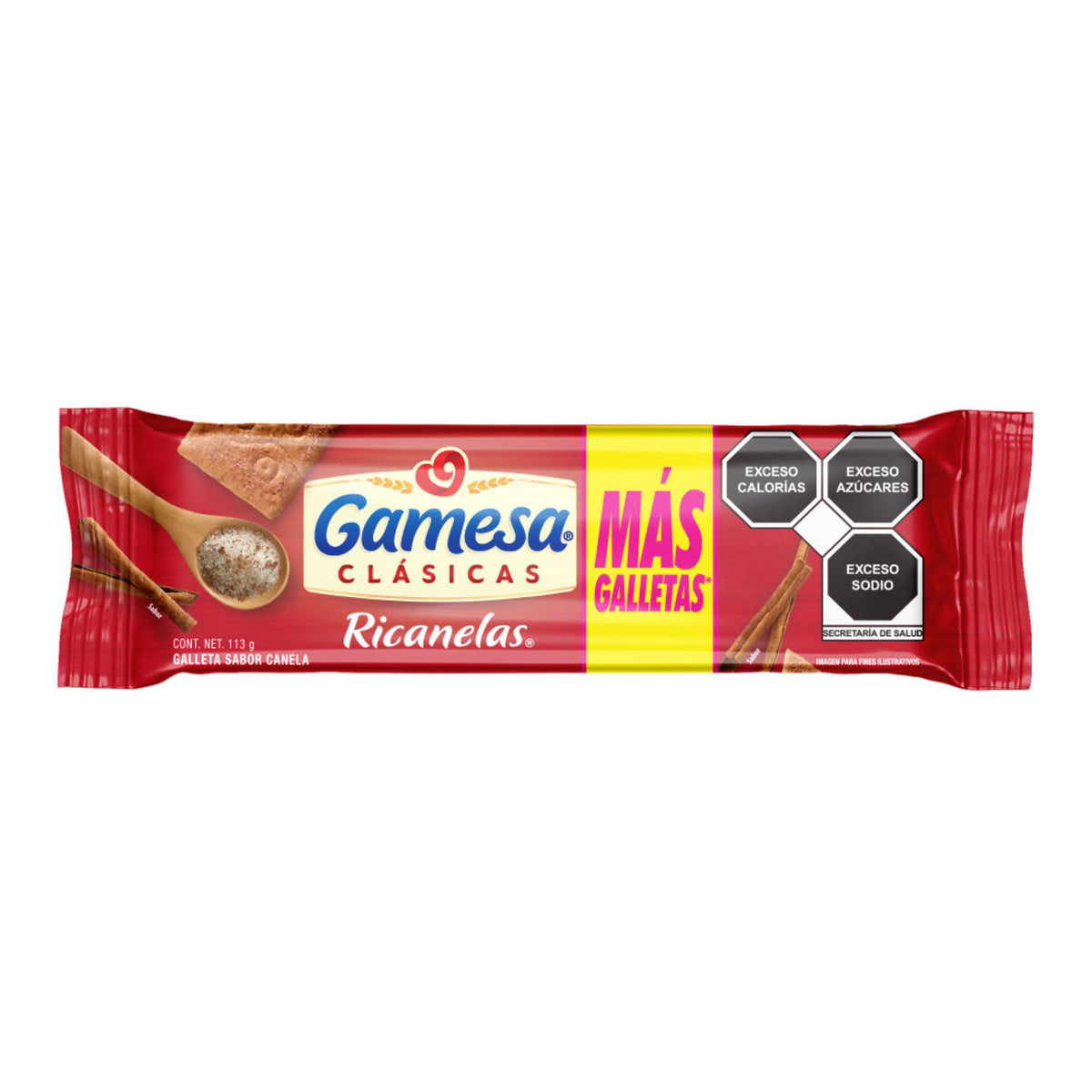 Gamesa Ricanelas — 113 g