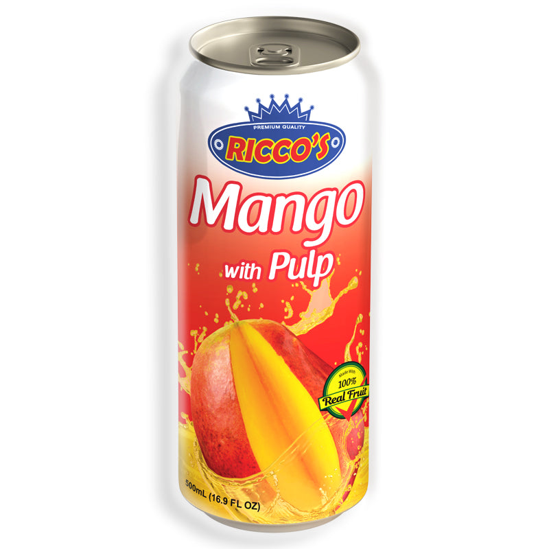 Ricco’s bebida de mango con pulpa — 500 ml