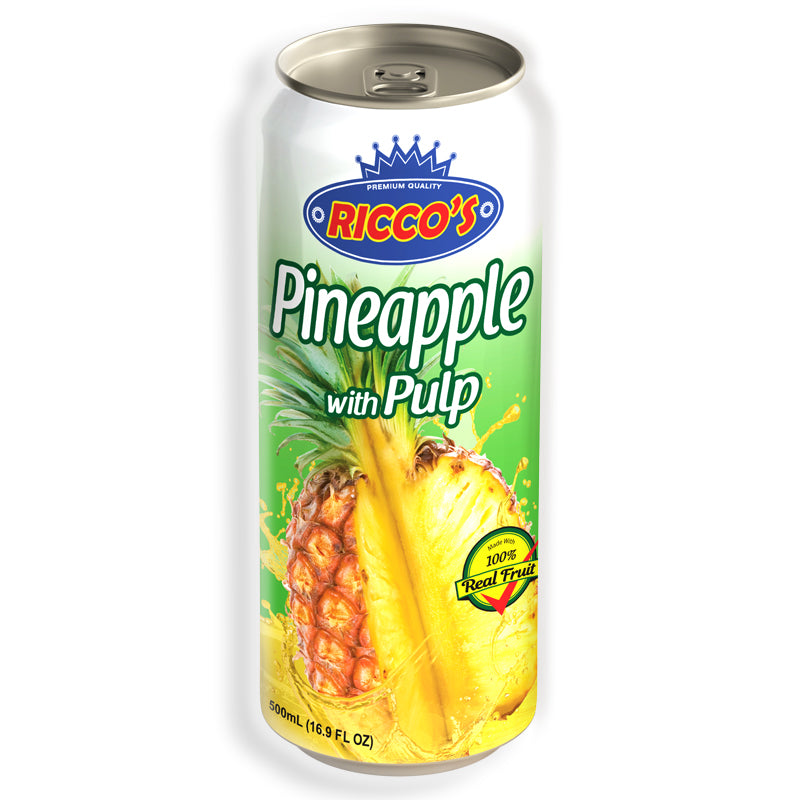 Ricco’s bebida de piña con pulpa — 500 ml