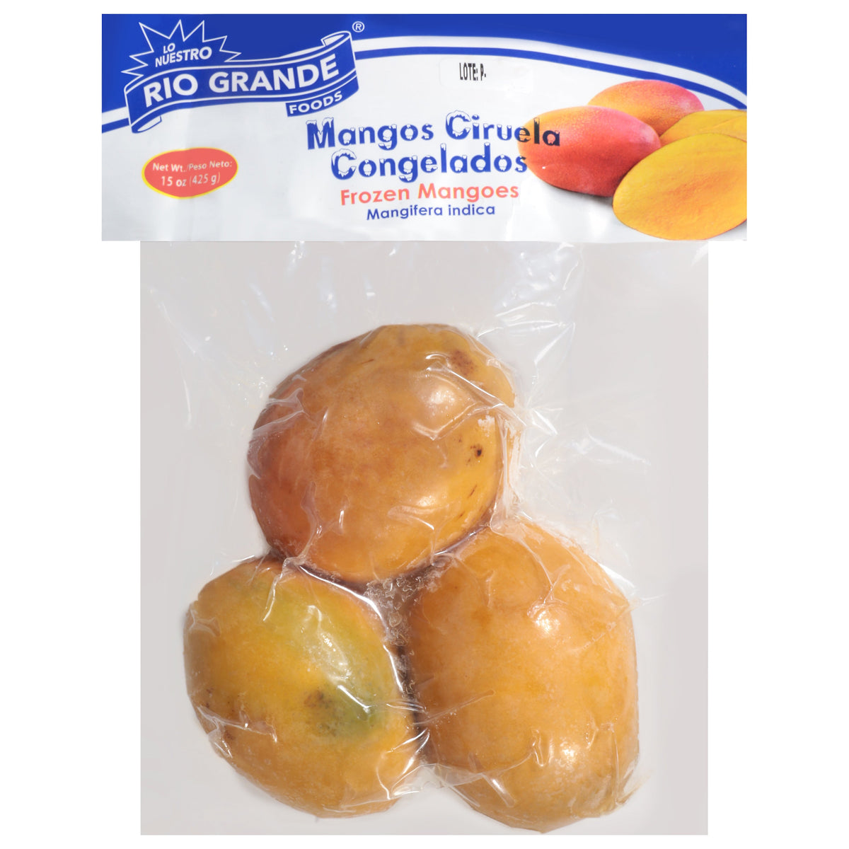 Rio Grande Mangos ciruela congelados — 15 oz