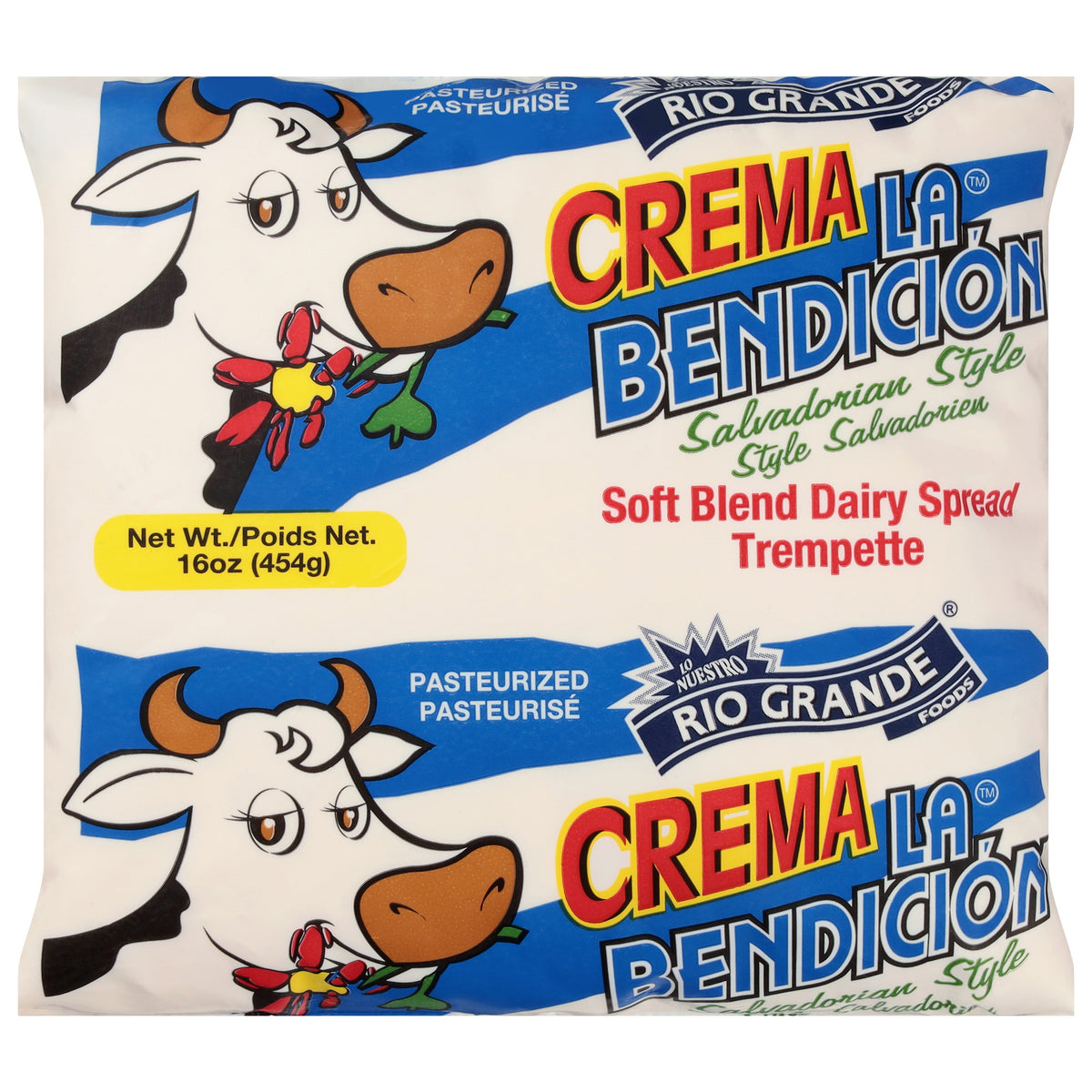 Rio Grande Foods Soft Blend Salvadorian Style Crema láctea 16 oz
